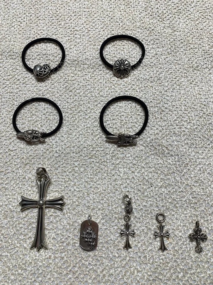 [정품] 크롬하츠 팔찌, 목걸이, 반지, 머리끈 이미지