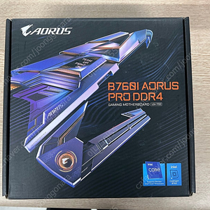 기가바이트 GIGABYTE B760i AORUS PRO DDR4 itx 메인보드