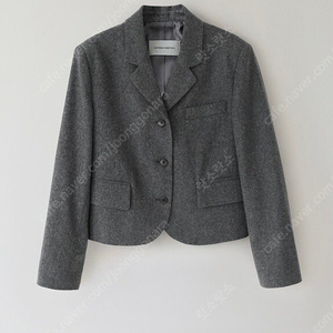 낫띵리튼 Dain crop wool jacket