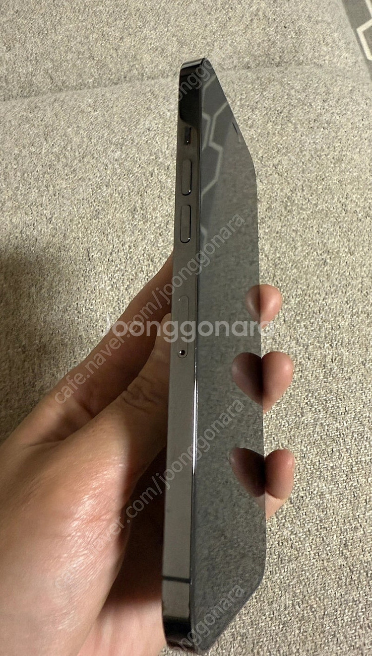 아이폰 12 프로맥스 256GB 블랙--4