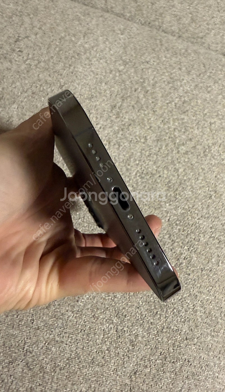 아이폰 12 프로맥스 256GB 블랙--5