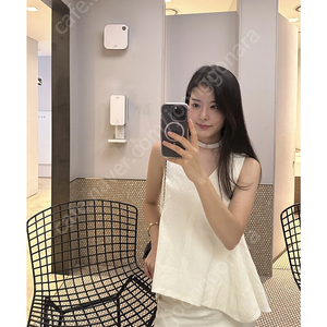 타이밍서울 Italy Jacquard top (Ivory) 자카드 탑 / timing seoul