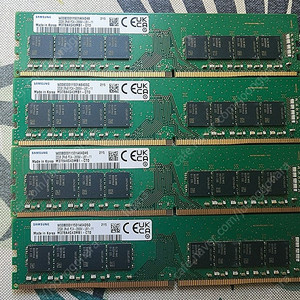 삼성램 DDR4 32GB 2666 총4개 (2개당 12만원)