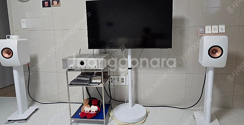 kef ls50meta (스탠드포함)와 앰프 마란츠40...--0