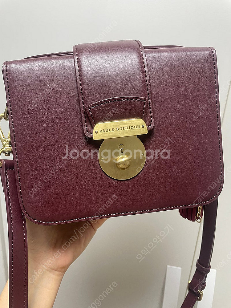 폴스부띠끄 가방. BOY TEDDY 보이테디 PI3HCBBTD112BUR--5