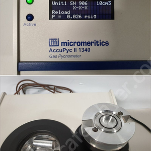 micrometrics AccuPyc II 1340 GAS Pycnometer