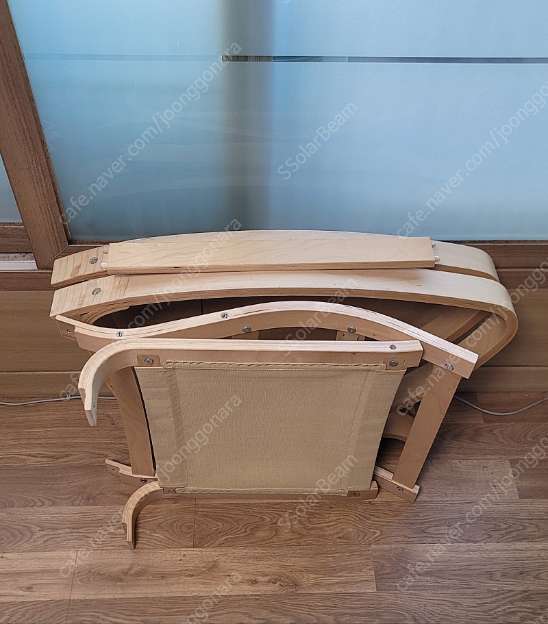 이케아 IKEA 포엥 천연가죽 흔들의자 안락의자 수유의...--2