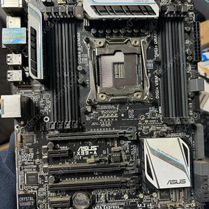 소켓 휘어진 asus x99 판매합니다