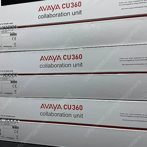 [미개봉 택포] AVAYA CU360 어바이어 웹캠 화상카메라 영상회의 3대