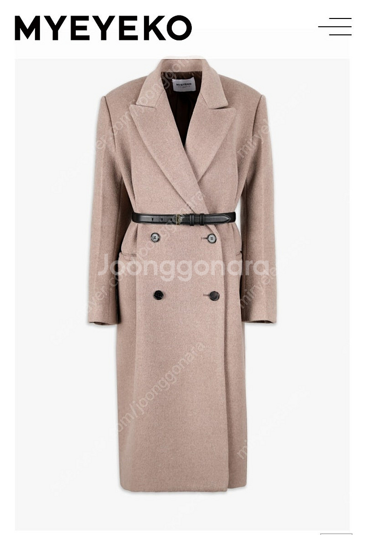 마이아이코 코트 xs사이즈 Signature Olsen...--3