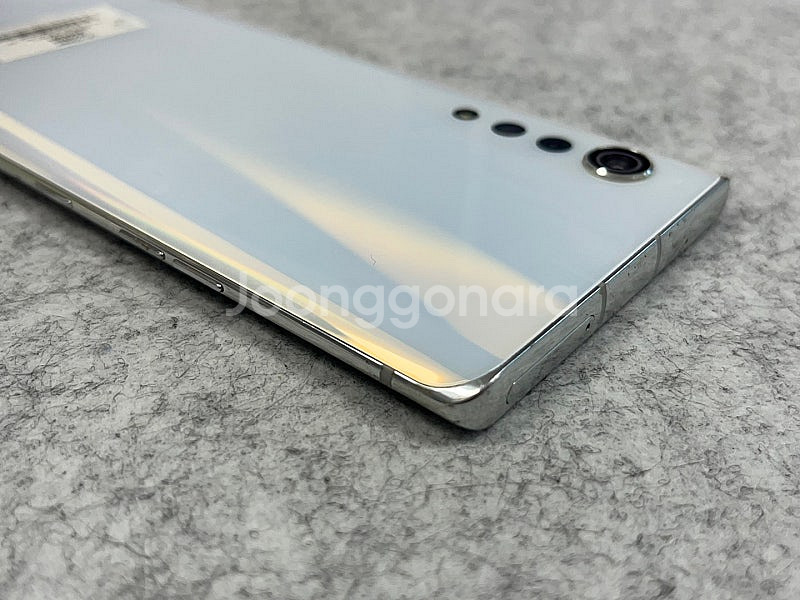 LG 벨벳 화이트 128G 외관 미파손 가성비 단말기 ...--7