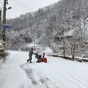 제설기