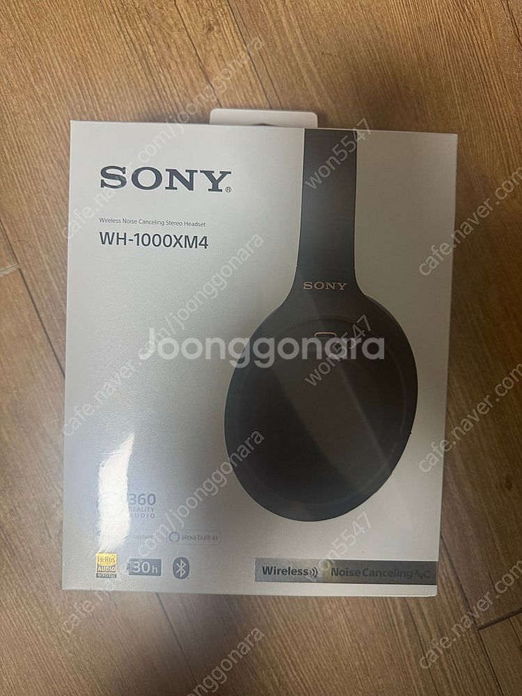 [SONY] 소니헤드셋WH-1000XM4 [미개봉, 그...--0