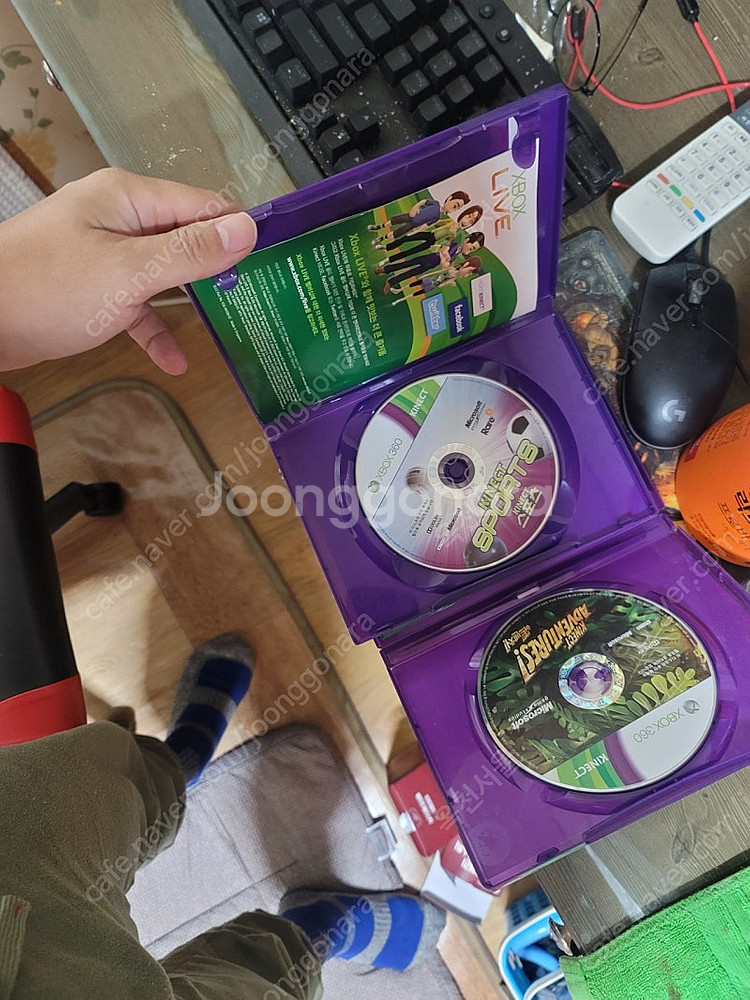 xbox360 키넥트스포츠+키넥트어드벤처 판매--1