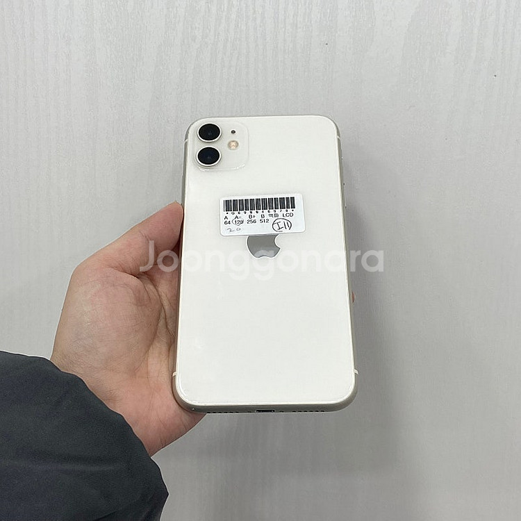 46978 아이폰11 화이트 128GB 부산 중고폰 팝...--2