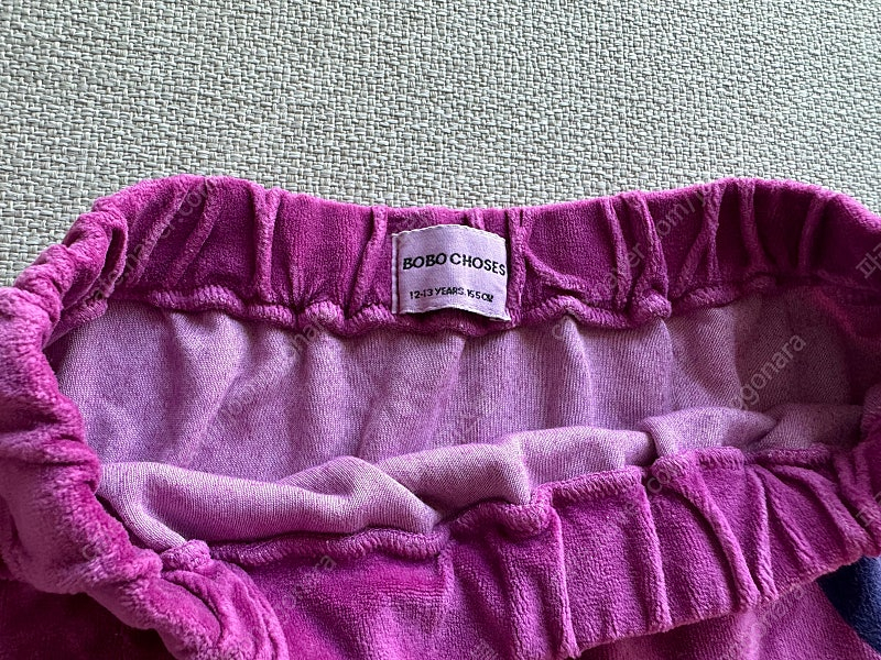 (택포)보보쇼즈 치마 상하세트 12-13y 이미지