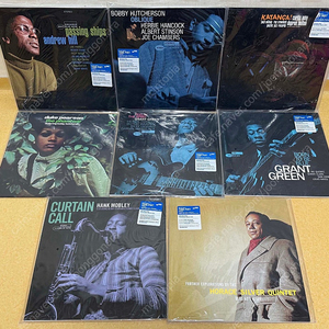 LP ; 블루 노트 재즈 음반 엘피 22장 판매 오디오파일용 고음질 중량반 tone poet blue note jazz