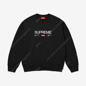 Supreme Established Crewneck Black - 24SS