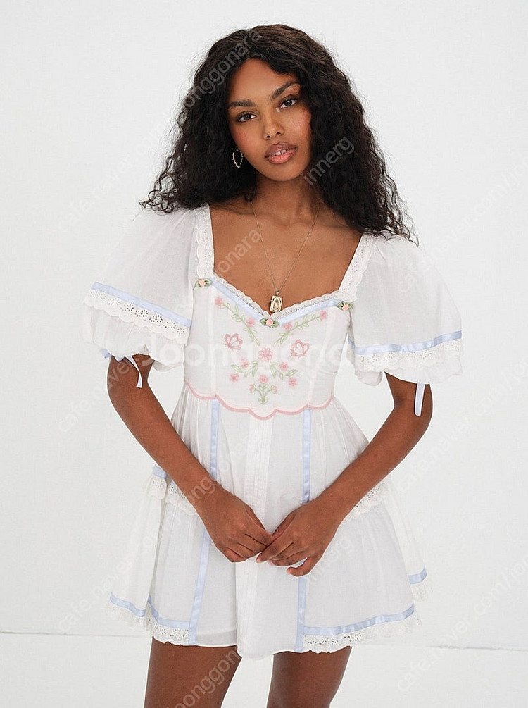 포러브앤레몬 meadow dress 미니드레스 베이비돌...--1