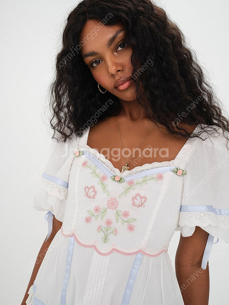 포러브앤레몬 meadow dress 미니드레스 베이비돌...--3