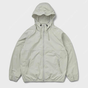 khakis Hooded Raglan Jacket G2 Light Grey XL 새제품