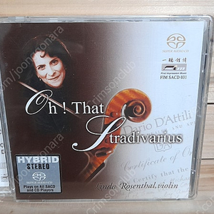 LINDA ROSENTHAL - Oh! That Stradivarius HYBRID STEREO, FIM SACD 031