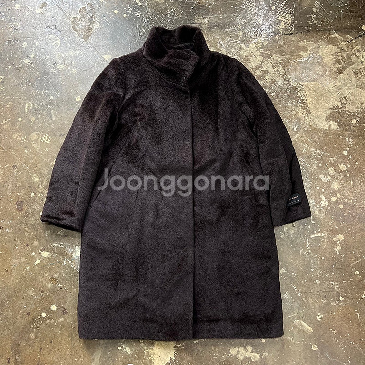 105) 올리비아로렌 수리알파카 코트--0