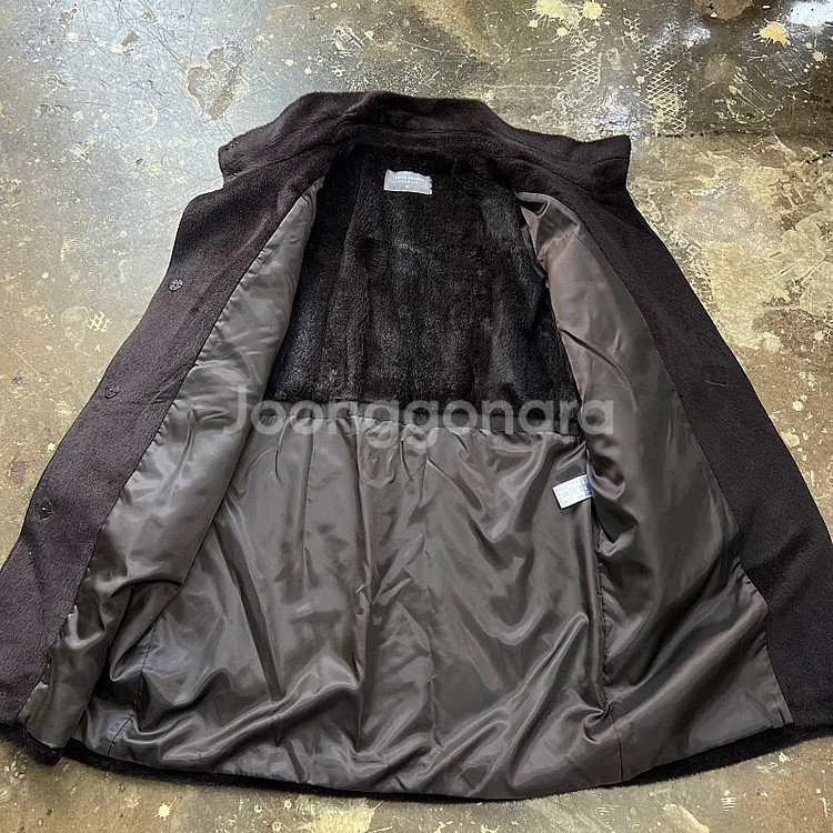 105) 올리비아로렌 수리알파카 코트--2