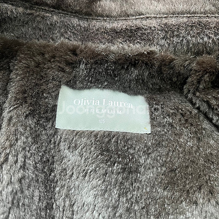 105) 올리비아로렌 수리알파카 코트--3