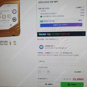 현기 최고급 부동액 4L 팜