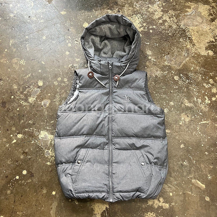 95) 헤지스 골프 덕다운 패딩 조끼베스트 여성 골프웨어 골프 의류--0