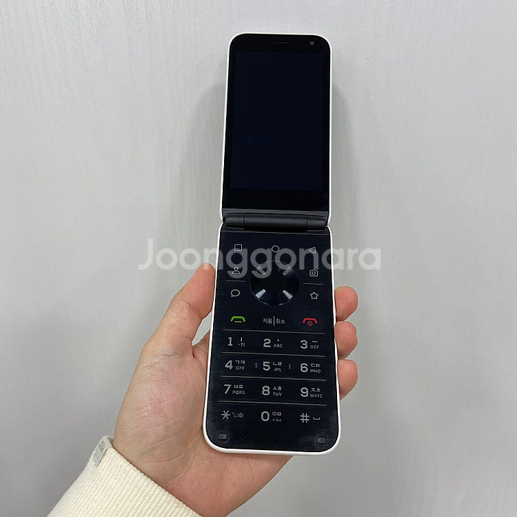 53884 S급. 스타일 폴더폰 화이트 공기계 팝니다 ...--1