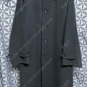 마마가리 / CASHMERE BALMACAAN COAT (RVS) / 50 판매합니다.