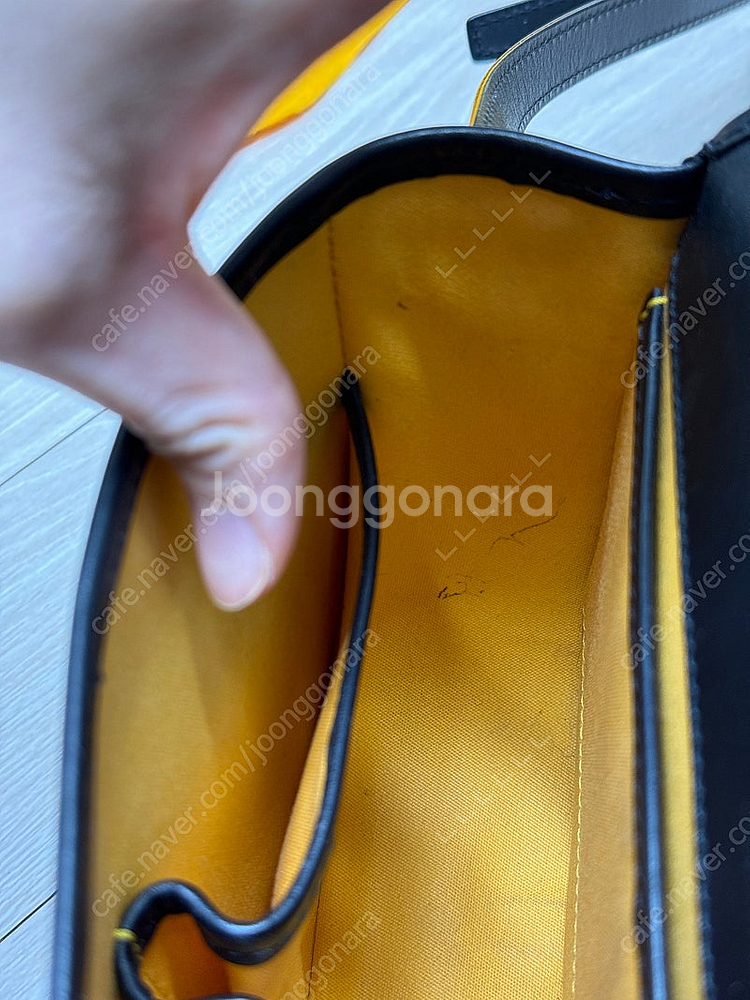 고야드 벨베데르 PM 블랙--6