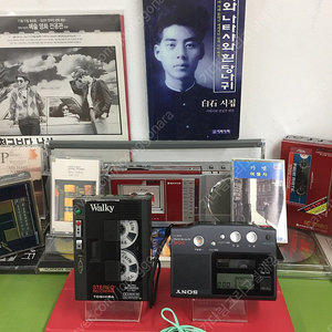 워크맨 정크품 2대 일괄판매(모두 통전 확인):허름한 Toshiba KT-RS1+Cassette-corder Sony TCM-77 +이어폰1개/무료배송