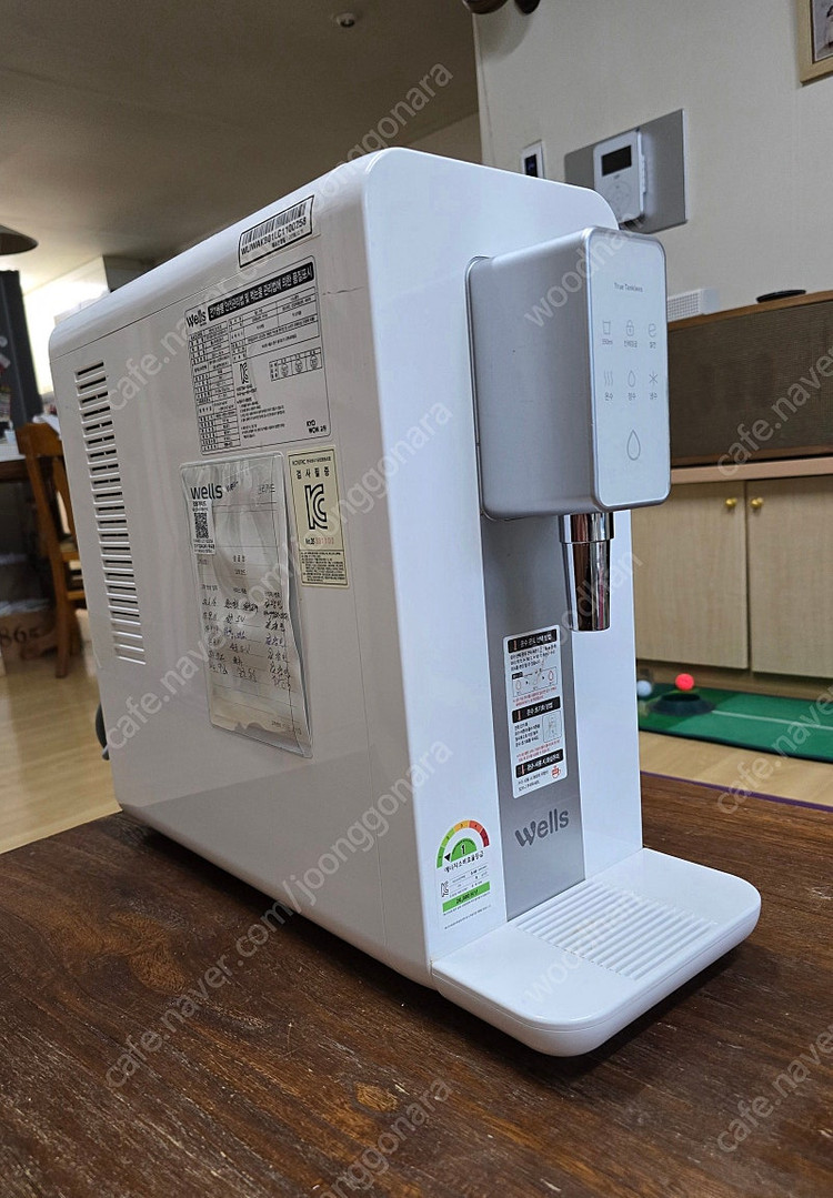 교원 웰스, 직수형 냉온정수기 팝니다--1