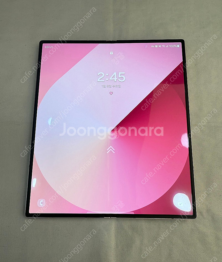제급제 갤럭시 폴드6 512GB 팝니다--2