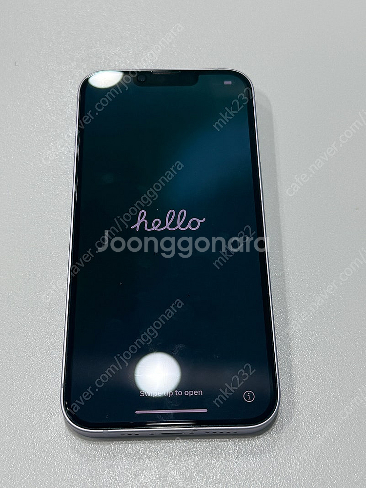 아이폰14 퍼플 128GB--0