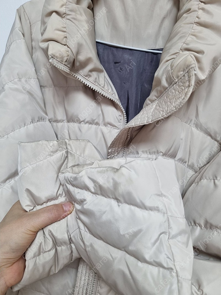 여성스러운 구스하프패딩66~77 이미지