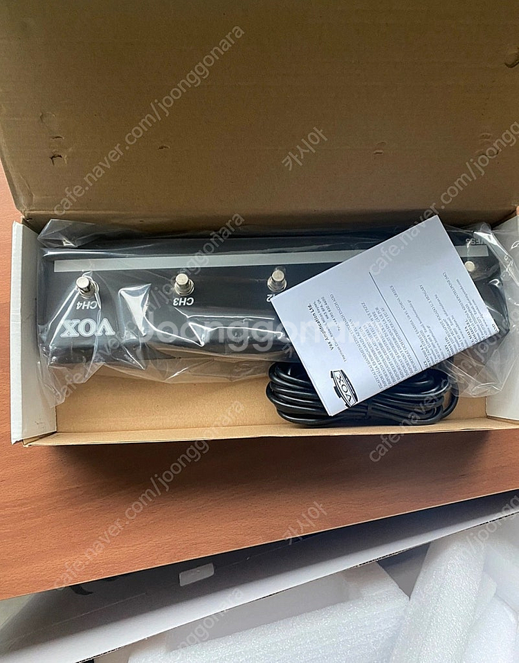 VOX VFS-5 풋 스위치 (VOX 앰프 전용 풋 스위치)--1