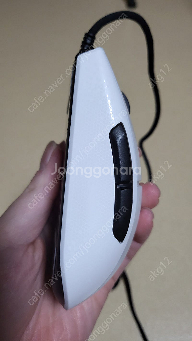 roccat burst pro 화이트 판매합니다. (택...--2
