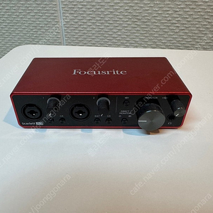 Focusrite Scarlett 포커스라이트 스칼렛 2i2 3세대 (+XLR(수) to TRS)