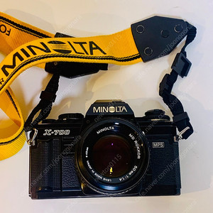 minolta X-700 MPS 미놀타 필름카메라 MD ROKKOR 50.4 렌즈