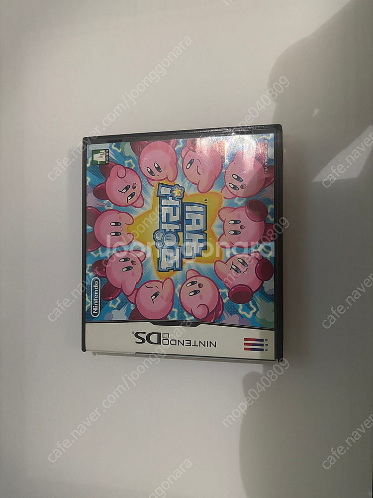 닌텐도 ds 모여라 커비 곽팩 설명서있음--1