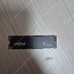 crucial PCIe 3.0 NVMe M.2 SSD P3 4TB 팝니다