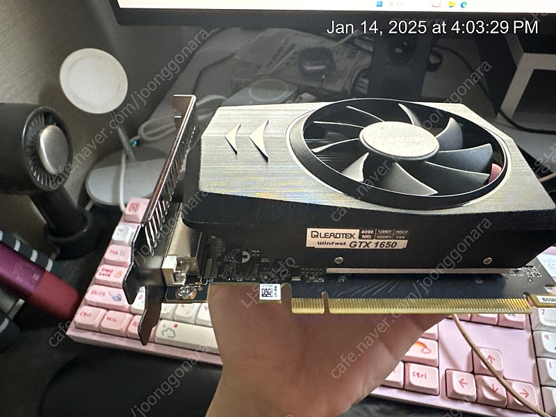 gtx 1650 6g 무전원 그래픽카드--1