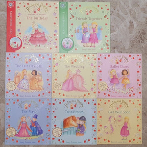 정품 프린세스포피 princess poppy 리더스북 8권 CD 7개