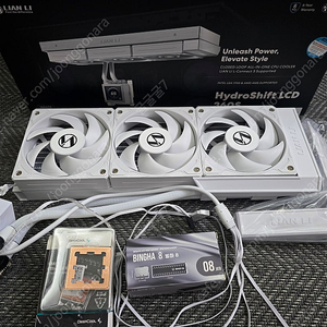 ( 인 천 ) cpu 쿨러 리안리 Hydroshift lcd 360s 판매 합니다