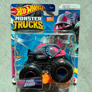 핫휠 몬스터 트럭 피라냐 PIRAN AHHHH HOT WHEELS MONSTER TRUCKS 피란아