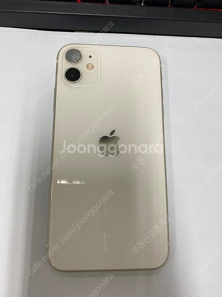 189428 아이폰11 화이트 AA급 128GB 무잔상...--0